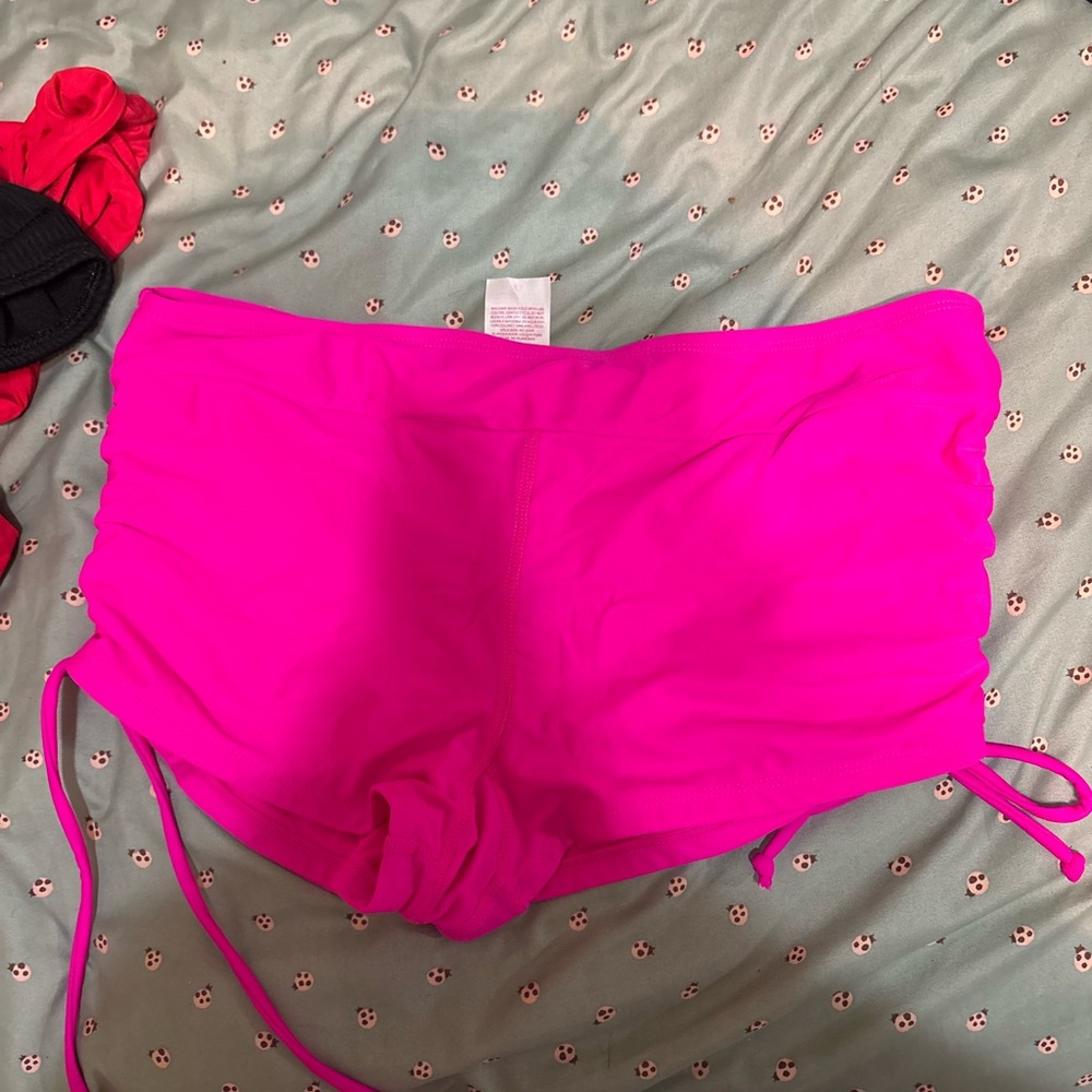 No Boundaries Hot Pink Swim Bottoms